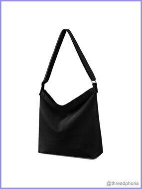 Large Canvas Crossbody Tote Handbag Hobo Shoulder Bag DIY Craft Gift